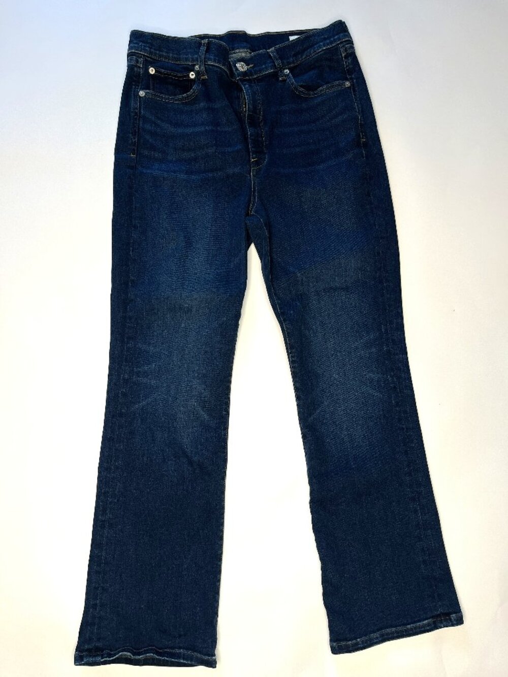 AYR Straight Leg Jeans in Deep Indigo